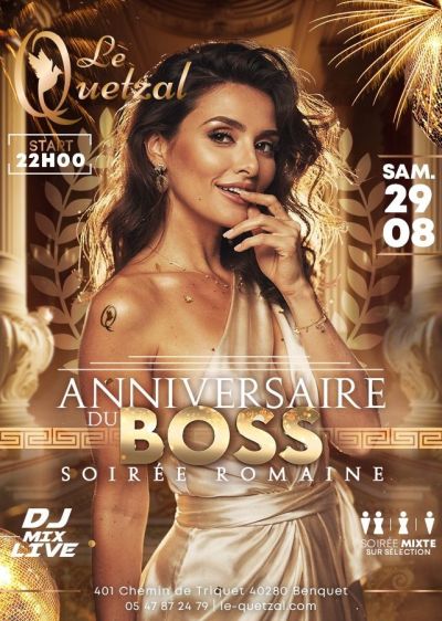 L'ANNIVERSAIRE DU BOSS