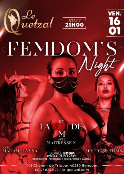FEMDOM&rsquo;S NIGHT